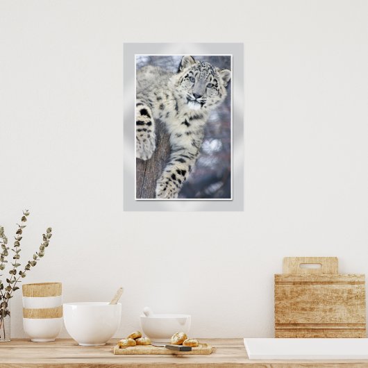 Hangin rond...(w/grens) poster (Keuken)