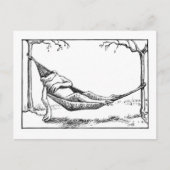 Hangin uit briefkaart (Voorkant)