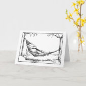 Hangin uit kaart (Gele Bloem)