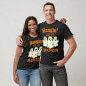 Hangin' With My Boos - Schattigee Halloween-geest T-shirt (Unisex)