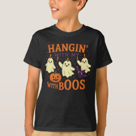 Hangin' With My Boos, Schattigee hangende spoken o T-shirt