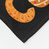 Hangin With My Lunch Lady Cookies Gingerbread Chri Fleece Deken (Hoek)