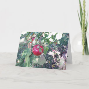 "Hanging Apple" Feliciterende Kaart