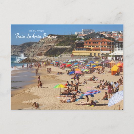 Hanging at the Beach - Portugal Briefkaart (Voorkant)