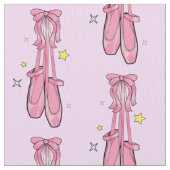 Hanging Ballet Dance Shoes Stof (Close Up)
