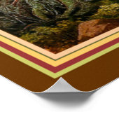 "Hanging Bamboo of Sri Lanka" door Haeckel ca. 188 Poster (Hoek)