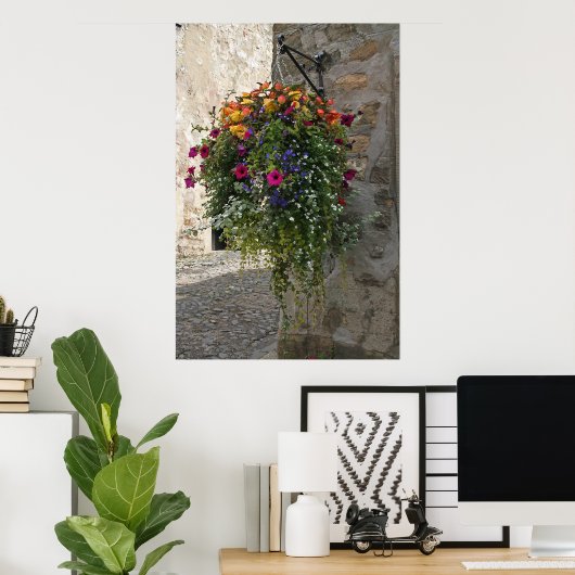 Hanging Basket Poster (Thuiskantoor)