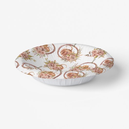 Hanging Baskets & Rustic Elegance Papieren Kommen (Gebogen)