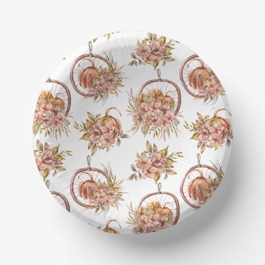 Hanging Baskets & Rustic Elegance Papieren Kommen (Voorkant)