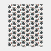 Hanging Bat Fleece Deken (Voorkant)