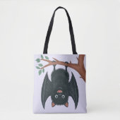 Hanging Bat Tote Bag (Voorkant)