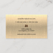 Hanging Boxing-handschoenen Visitekaartje (Achterkant)