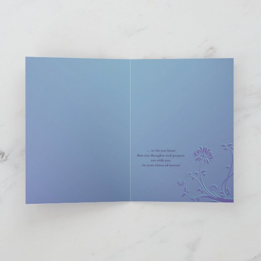 Hanging Branch Deepest Sympathiekaart Kaart (Binnen)