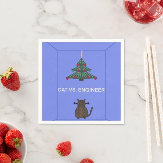 Hanging Christmas Tree versus Cat Servet (Insitu)