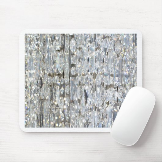 Hanging Crystal Curtain Muismat (Met muis)