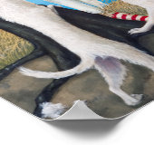 "Hanging" door het Poster Christiane Cegavske (Hoek)