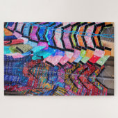 Hanging Dresses Pattern Focus Legpuzzel (Horizontaal)