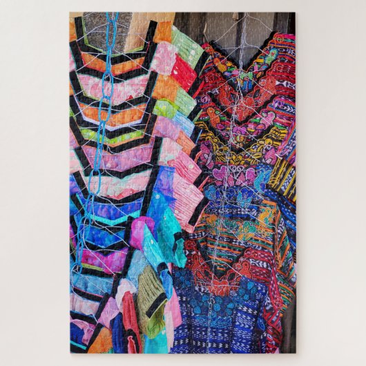 Hanging Dresses Pattern Focus Legpuzzel (Verticaal)