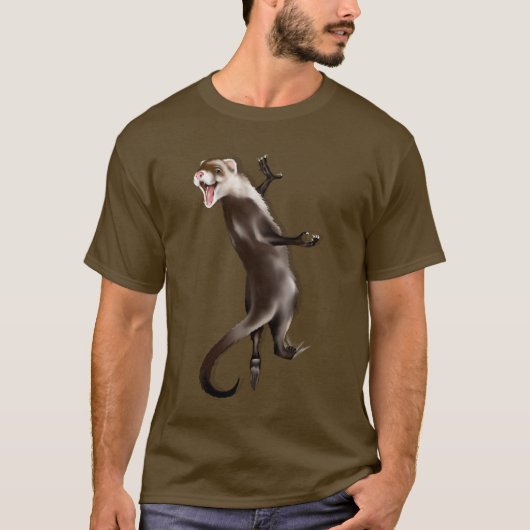 Hanging Ferret T-Shirt (Voorkant)
