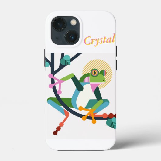 Hanging Frog Apple iPhone 13 mini Hoesje (Achterkant)