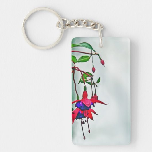 Hanging Fuchsia Sleutelhanger (Voorkant)