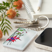 Hanging Fuchsia Sleutelhanger (Voorkant Rechts)