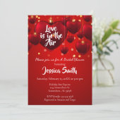 Hanging Hearts Vrijgezellenfeest Kaart (Staand voorkant)