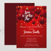 Hanging Hearts Vrijgezellenfeest Kaart (Voorkant / Achterkant)