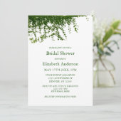 Hanging Ivy Greenery Vrijgezellenfeest Kaart (Staand voorkant)