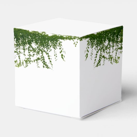 Hanging Ivy Greenery Wedding Bedankdoosjes (Achterkant)