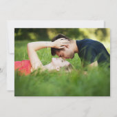 Hanging Ivy Greenery Wedding Save The Date (Achterkant)