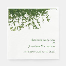 Hanging Ivy Greenery Wedding Servet