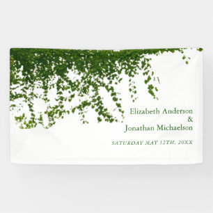 Hanging Ivy Greenery Wedding Spandoek