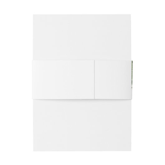 Hanging Ivy Greenery Wedding Uitnodigingen Wikkel (Achterkant Voorbeeld)