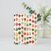 Hanging Jewels Beaded Curtain Briefkaart (Staand voorkant)