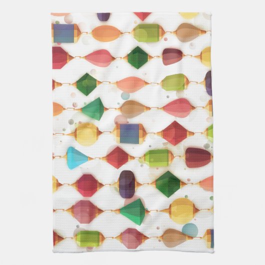 Hanging Jewels Beaded Curtain Theedoek (Verticaal)