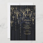 Hanging Keys Whole Invitation Kaart (Voorkant)