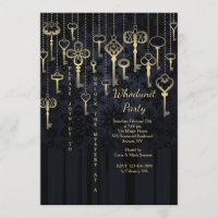 Hanging Keys Whole Invitation