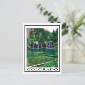 Hanging Lake, Colorado Briefkaart (Staand voorkant)