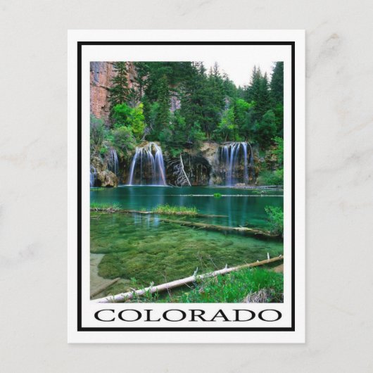 Hanging Lake, Colorado Briefkaart (Voorkant)