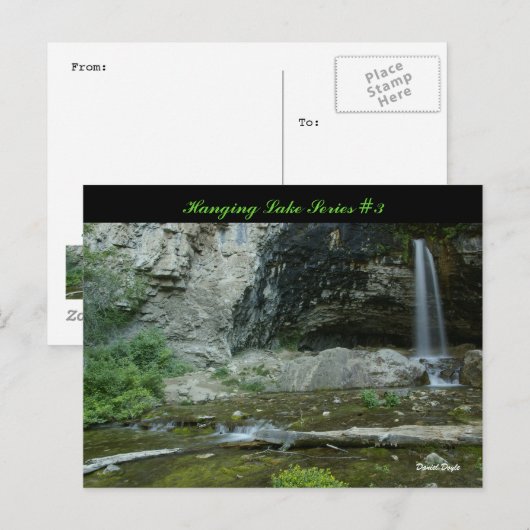 Hanging Lake Series #3 Briefkaart (Voorkant / Achterkant)