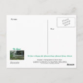 Hanging Lake Series #3 Briefkaart (Achterkant)