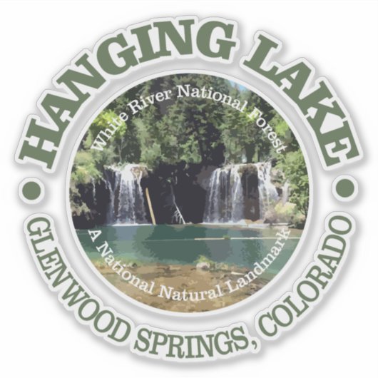 Hanging Lake Sticker (Voorkant)