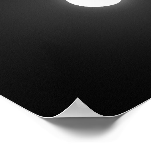 Hanging Lightbulb Poster (Hoek)