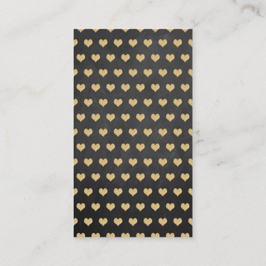 Hanging Love Hearts Little Lieverd Baby shower Informatiekaartje (Achterkant)