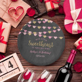 Hanging Love Hearts Little Sweeschatje Papieren Bordje