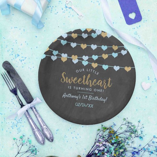 Hanging Love Hearts Little Sweeschatje Papieren Bordje