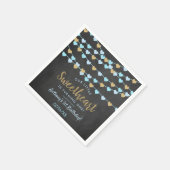 Hanging Love Hearts Little Sweeschatje Servet (Hoek)