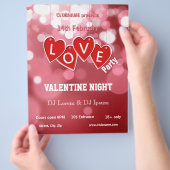 Hanging Love Sticker Hearts Valentijnse party Flye Flyer (Hand)
