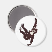 Hanging Monkey Magneet (Voorkant / Achterkant)